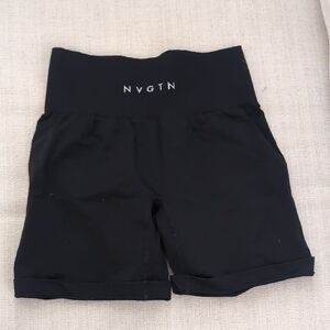 NVGTN Women's Black Bike Shorts